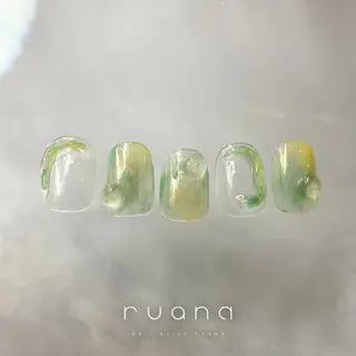 ネイル miyuu 𓂃🫧‪のネイルデザイン