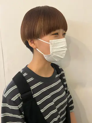 ショート 🍃透明感スタイル ｙｕ-ｋａ🍃のヘアスタイル