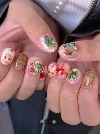 ネイル 3dパーツ/流行り 👧shushu❤️のネイルデザイン