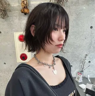 ショート ハッシュカット カシマハヤトのヘアスタイル