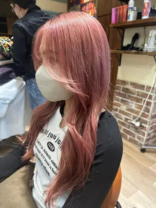 ロング 美髪改善・ブリーチ tadasuke⭐️のヘアスタイル