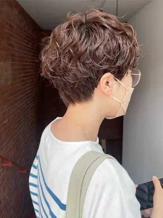 ショート 村中 逸紀のヘアスタイル