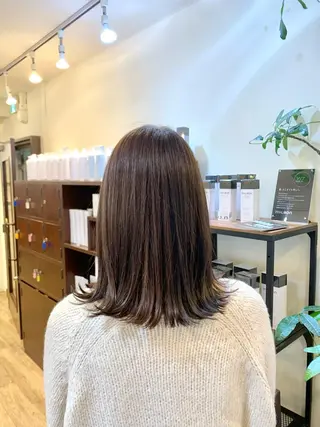ミディアム 永作 真司のヘアスタイル