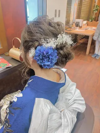 ヘアアレンジ 井上 美奈子のヘアスタイル