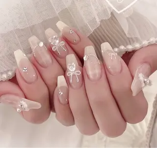 ネイル Lee Nails チップ長さだし専門店のネイルデザイン