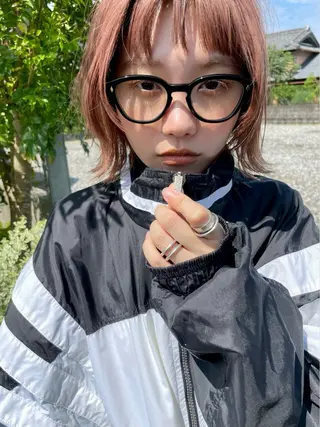 ミディアム カラー 中嶋 勇太のヘアスタイル