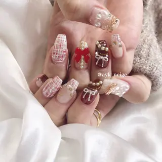 ネイル n'eige nail所属・大谷 綾香のネイルデザイン