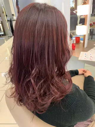 ミディアム カラー ママ美容師まつげ 🤍まき🤍のマツエク・マツパデザイン