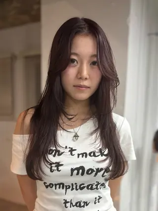 ロング カラー ヘアアレンジ green所属・⚡️Hiroto/ colorのヘアスタイル