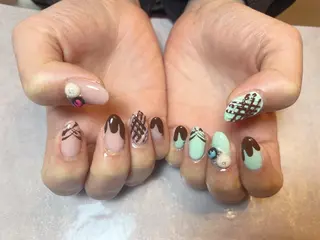 ネイル BLANCEnail所属・BLANCnail yuuのネイルデザイン