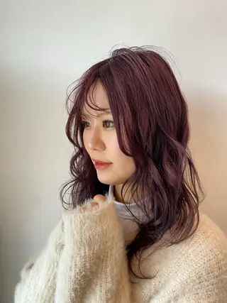 ロング カラー fulam所属・MIKU ／fulamのヘアスタイル