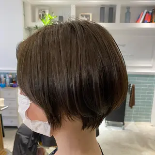 ショート 髪質改善レイヤー/ ボブたんの翔太のヘアスタイル