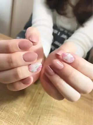 ネイル ツメトマツゲ .のネイルデザイン