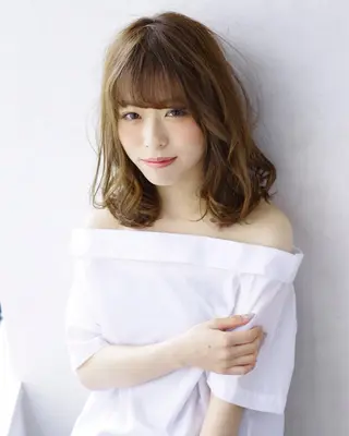 ミディアム 💎髪質改善💎 デザイナーshinのヘアスタイル