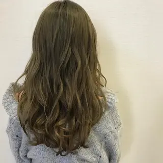 ロング カラー 西岡 翼のヘアスタイル