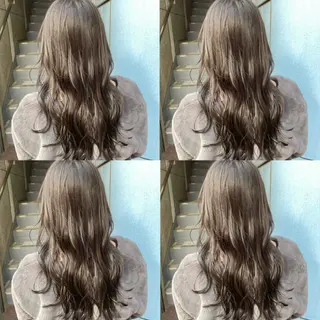 セミロング カラー Miku❇️ フェイスレイヤーのヘアスタイル