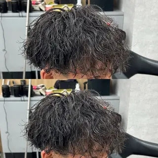 パーマ メンズ イケメン製造機 🔥上原沙羅🔥のヘアスタイル
