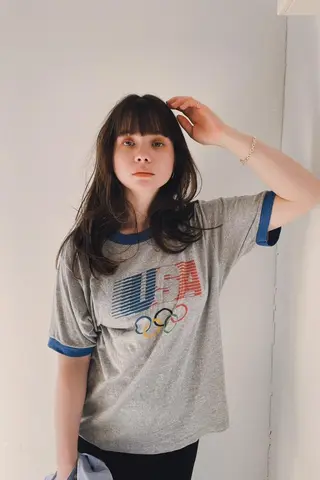 ミディアム パーマ カラー CEINE PATHのヘアスタイル