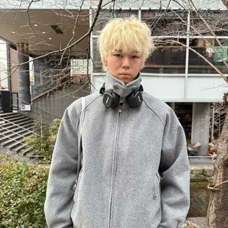 ミディアム カラー メンズ 希佳/メンズ スタイリストのヘアスタイル