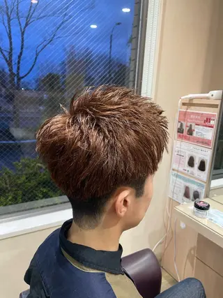 カラー メンズ 小林 純一郎のヘアスタイル
