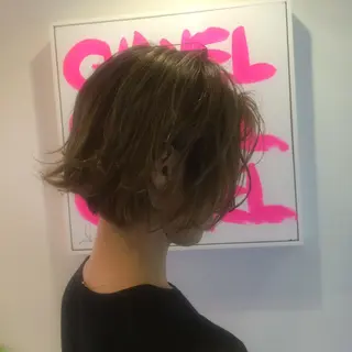 ショート カラー MIZUHO / ダブルカラー髪質改善のヘアスタイル