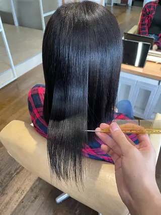 ミディアム 瓜生一希/ 髪質改善のヘアスタイル