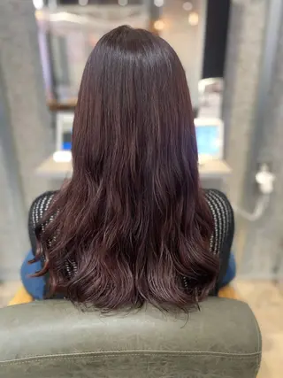 ロング カラー BOTANIUM.An所属・BOTABIUM nanamiのヘアスタイル