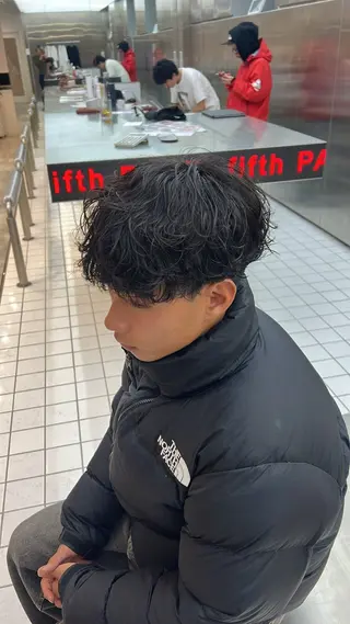 パーマ メンズ fifth PARK所属・fifth PARK HIN★T★のヘアスタイル