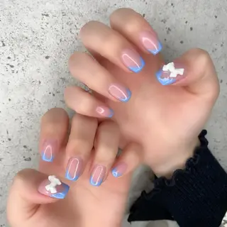 ミディアム カラー パーマ ヘアアレンジ メンズ キッズ ネイル マツエク・マツパ アイブロウ Salon Ｋのネイルデザイン