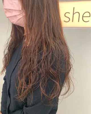 ロング 🫧韓国ヘア 透明感 カラー🫧福田 楓のヘアスタイル