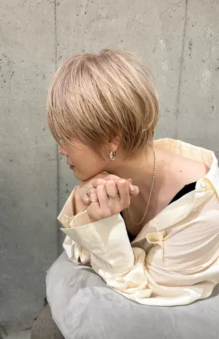 ショート 韓国レイヤー🇰🇷 ReLien西大寺店のヘアスタイル