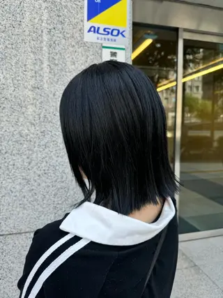 ミディアム 箕面/ボブ/ 髪質改善/加藤優眞のヘアスタイル