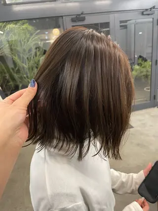 ショート カラー パーマ Elme所属・イージードリル募集 🔥平口はのんのヘアスタイル