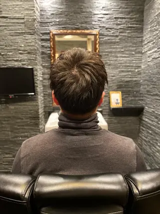 メンズ ヒロ銀座 プレミアムバーバー赤坂店所属・🔥💈恒川 媛音💈🔥のヘアスタイル