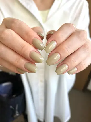 ネイル Ray. ちゅるん系ニュアンスのネイルデザイン