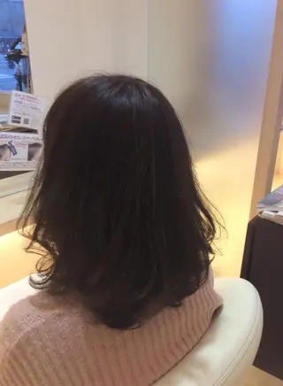 ミディアム カラー La fith hair leaf所属・syuyama shinichiのヘアスタイル