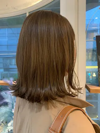 ミディアム カラー ヘアアレンジ JYUNESU表参道所属・似合わせhair🔸 アサダ　タカコ🔸のヘアスタイル