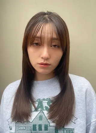 セミロング カラー メイクス表参道所属・ショート/ボブ 矢野湧也のヘアスタイル