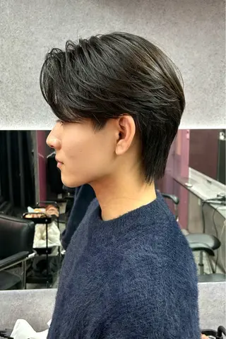 ショート カラー メンズ メンズスタイリスト 前田雄輝のヘアスタイル