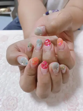 ネイル 藤 あやのネイルデザイン