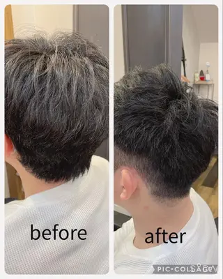 メンズ 石井 里佳のヘアスタイル