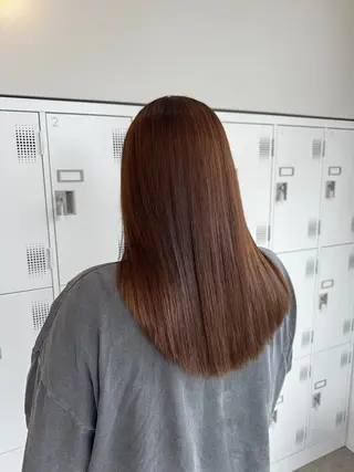 ロング bloom296 富里所属・🫧透明感カラー🫧 ロン毛美容師のヘアスタイル