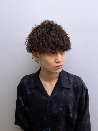 メンズ mihoko/ ニュアンスパーマのヘアスタイル