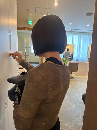 ショート カラー Chiho / 梅田 / ボブ/ パーマのヘアスタイル