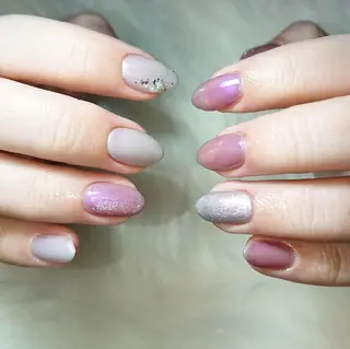 ネイル 下妻市ﾈｲﾙｻﾛﾝ M_styleのネイルデザイン