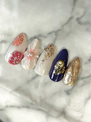 ネイル 長さ出し専門HALE NAIL さとうのネイルデザイン