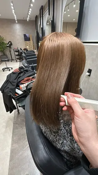 ミディアム 森本峻介 ボブ/透明感カラーのヘアスタイル