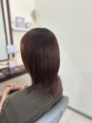 ミディアム 成田で1番お悩み解決 の髪へ導くみつきのヘアスタイル