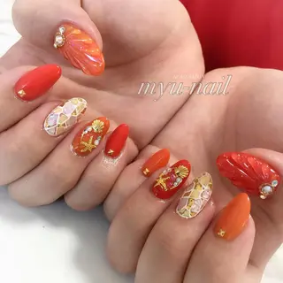 ネイル ホームサロン myu-nailのネイルデザイン