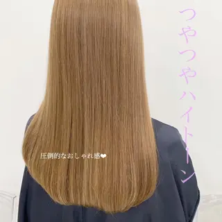 ロング I S所属・🌿透明感カラー 縮毛矯正✨かずきのヘアスタイル